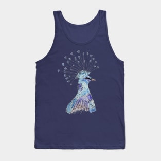 Proud peacock head Tank Top